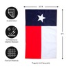 Texas State Flag House Applique Flag - 28 x 1