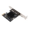PCIE to Power ESATA Expansion Card 2 Port 6.0Gbps Support