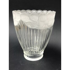 Craftmade Vintage Glass Fixture Fan / Light Shade, floral design, 2-1/4" Fitter, Style 247