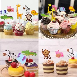 CONEJO MODA Decoración Pastel La Selva Animales Letrero Feliz Cumpleaño