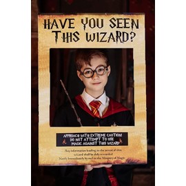 JeVenis Have You Seen This Wizard Photo Booth Prop Magician Photo Booth Props Wizard Birthday Decoration Wizard Garland