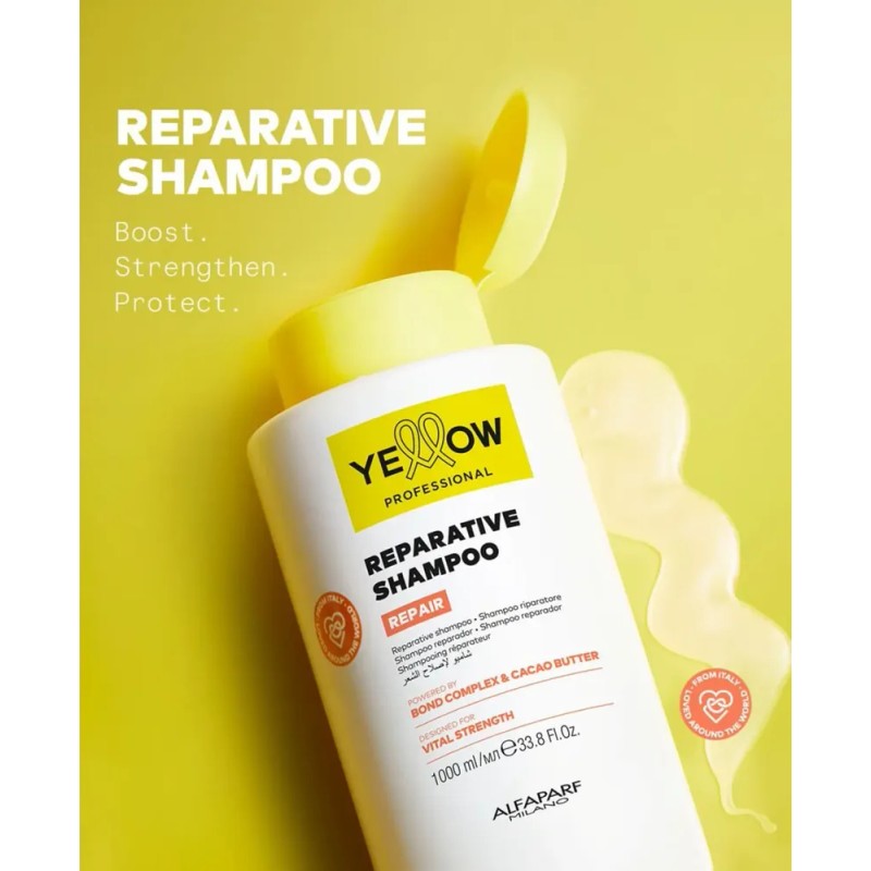 Yellow Repair Reparative Shampoo 500 & Mask 500 & Serum