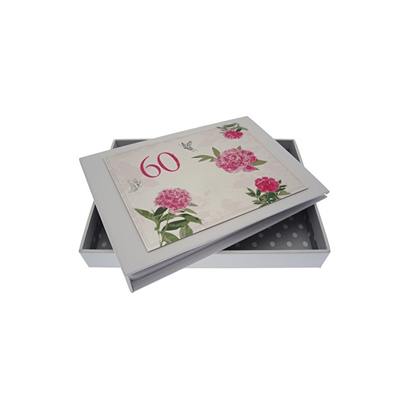 WHITE COTTON CARDS PHOTO ALBUM, Card, Plastic, 12.5x17.5x2.5 cm