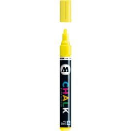 MOLOTOW Chalk Marker, 4mm Nib, Neon Yellow, 1 Each (228.006)
