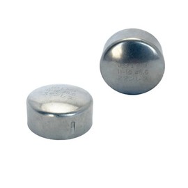 Single Pipe Fitting 11-1C 48.6 (Set of 5) Stainless Steel Cap Joint Industry