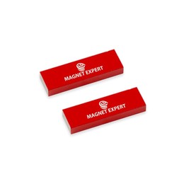 Magnet Expert® 2x Alnico Rectangular Bar Magnets - 0.6kg Pull (12.5 x 5 x 40mm) (1 Set)