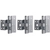 COLIBROX Door Hinge for Combination Doors (3 Pack) Zinc for