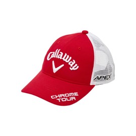 Callaway Women's Continuous Classic Mesh Cap, Tour A MESH CAP WM JM Hat, Golf, 24SS_1100_Red