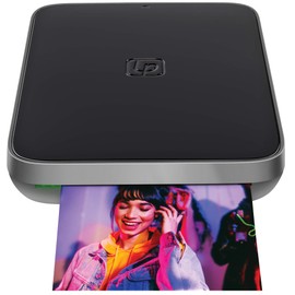 Lifeprint 3x4.5 Portable Photo and Video Printer for iOS and Android devices. Make Your Photos Come to Life w/Augmented Reality - Black
