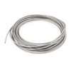 Clear Vinyl Coated Wire Rope Cable, 3/32" - 1/8", 7x7,