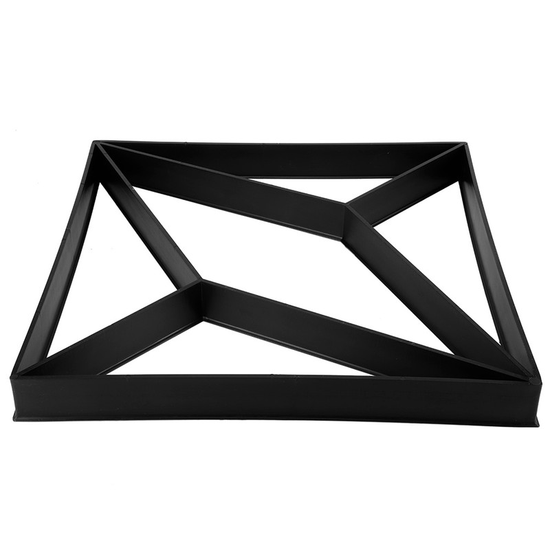 Rhombus‑Shaped Walking Paths Maker DIY Cement Brick Paving Mold for