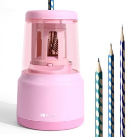 ENMY Electric Pencil Sharpener, Heavy-Duty Helical Blade Auto Pencil Sharpener, USB/Battery Operated Pencil Sharpener for No.2(6-8mm) Pencils and Colored Pencils in School/Office/Home