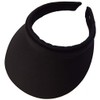 Cushees Comfort Cloth Covered Slip-On Visor [733] Black