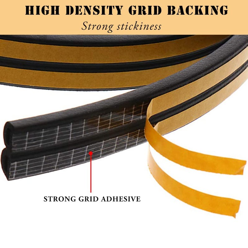 12 m Sealing Tape for Doors, Windows, Foam Tape, Door