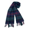 100% Soft Lambswool Clan Tartan Scarf Unisex 30cm x 180cm