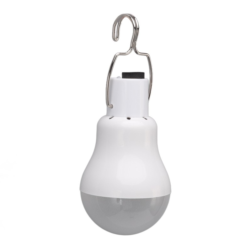 Portable Solar LED Light Bulb Rechargeable Solar Light Bulb for