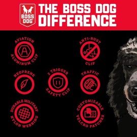 Boss Dog Tactical Leash, Teal, 4 ft