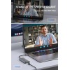 UtechSmart USB C Hub, USB C Ethernet Multiport Adapter, 6