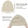 choshion 100% Cotton Beanie Hats for Women Men Winter Soft