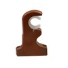 Nicerity 2Pcs Wooden Curtain Rod Brackets Drapery Rod, Support Bracket