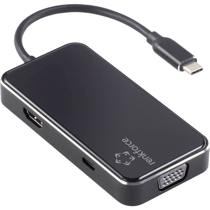 Renkforce USB-C® Docking Station RF-HUB-230 Suitable for Docking Station Brands: