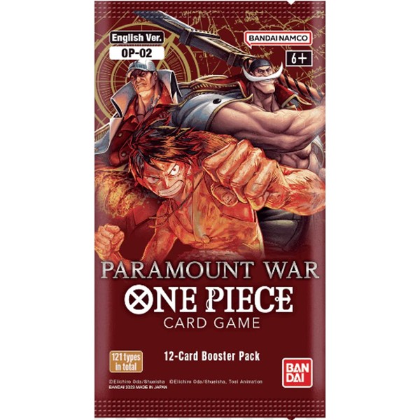 Bandai OP-02 One Piece Card Game, One Piece Card Game, Top Battle