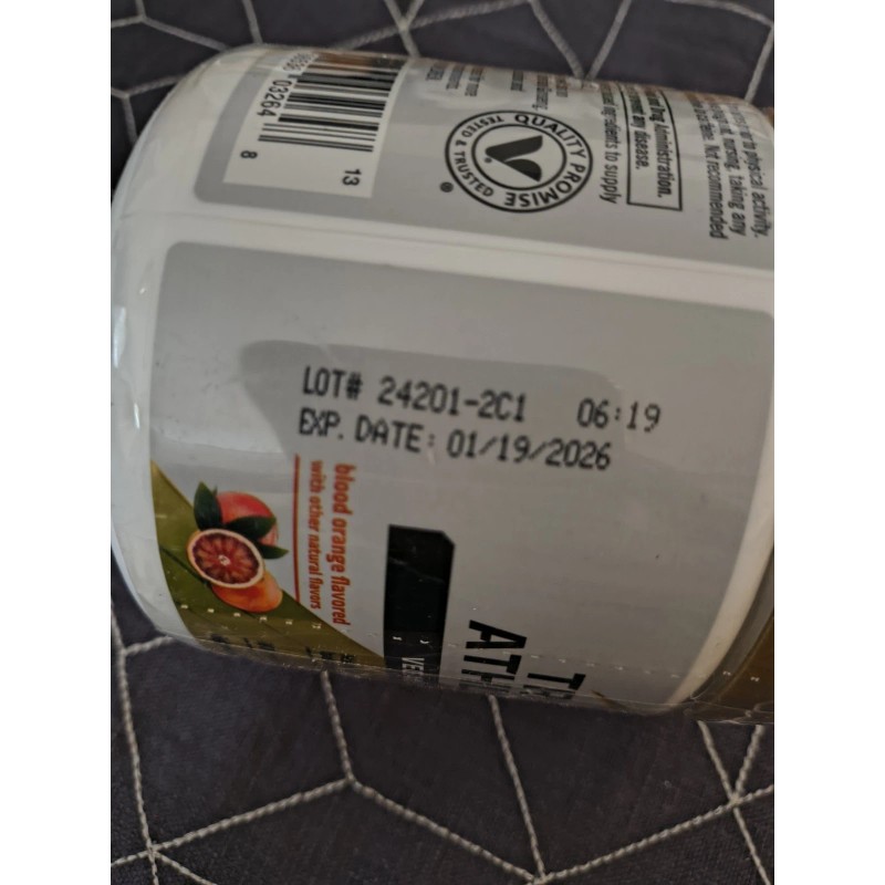 True Athlete Vegan Pre-Workout Blood Orange (10.12 oz./30 Servings) Bb