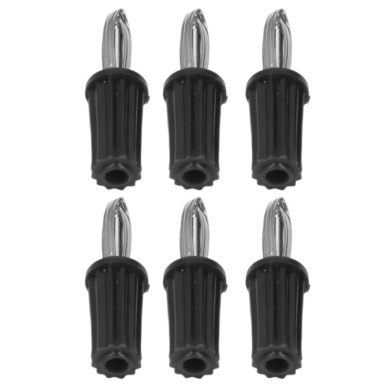 100Pcs Banana Socket 4mm ABS Nickel Plated Brass Material Good