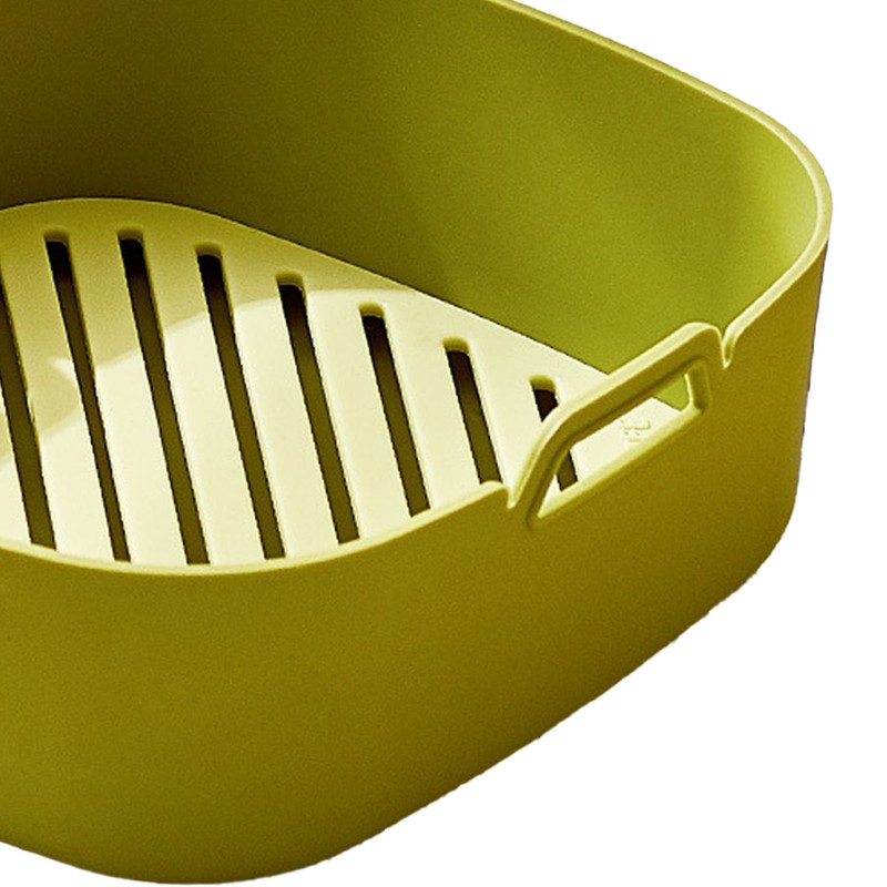 Air Fryer Silicone Liners Pot Thickened Heat Resistant Baking Basket