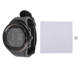 Fishing Barometer Watch Multifunctional Outdoor Waterproof Altimeter Altitude Air Pressure Thermometer FR720B Black