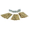 vhbw 9 x Replacement Blades Compatible with Einhell Freelexo Kit,
