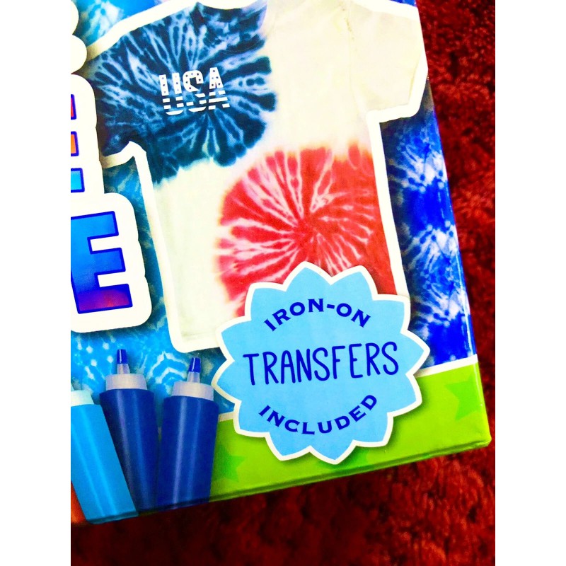 Createbasics tie dye kit 31pc Red,Turquoise,