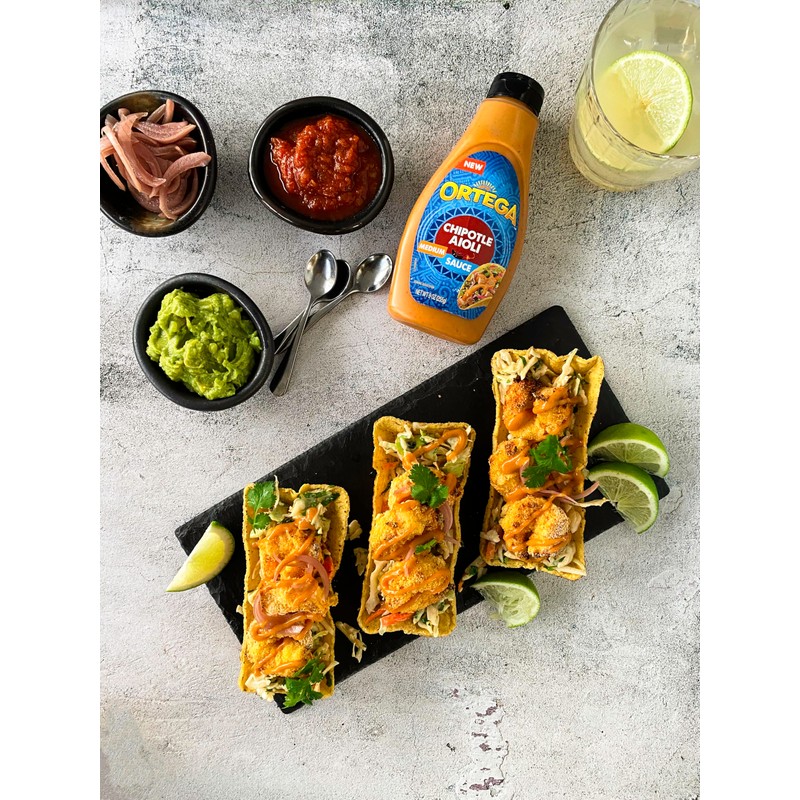 Ortega Creamy Taco Sauce, Chipotle Aioli, 9 Ounce