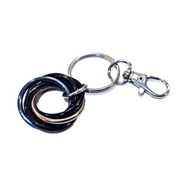 Mobii Fidget Keychain: Discreet Clipable Latch, Stress, Anxiety, Fidget Keychain (Eclipse)