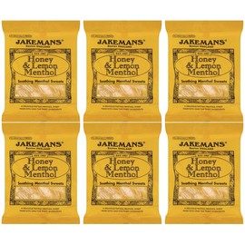 (6 PACK) - Jakemans - Honey & Lemon Bag | 100g | 6 PACK BUNDLE