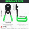 Landhoow 10 Pcs Large Magnetic Hooks Heavy Duty Garage Magnet