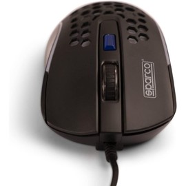 Celly, Maus mit Hive-Draht, Sparco-Linie, ergonomische Maus mit Hohlveolar-Design, leiser klick und LED-Rainbow-Lichter, einstellbare DPI, kabellose Maus und einfache Installation mit USB-A-Anschluss