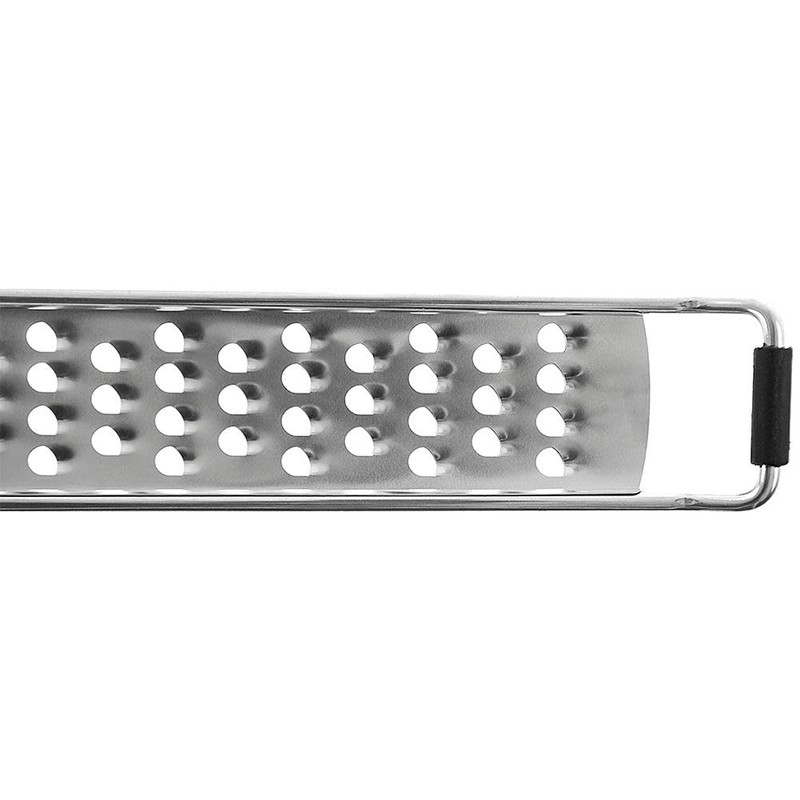 Flat Kitchen Grater Grater Stainless Steel Fine 38 cm