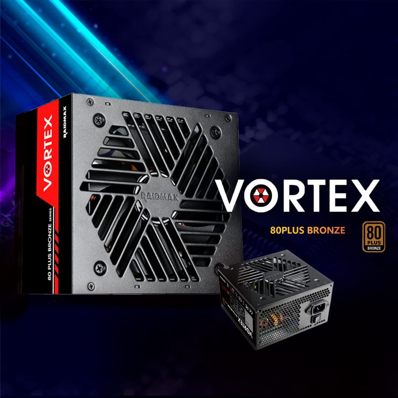RAIDMAX Vortex 500/600/700/800watts 80+ Certified Standard and Bronze and Gold