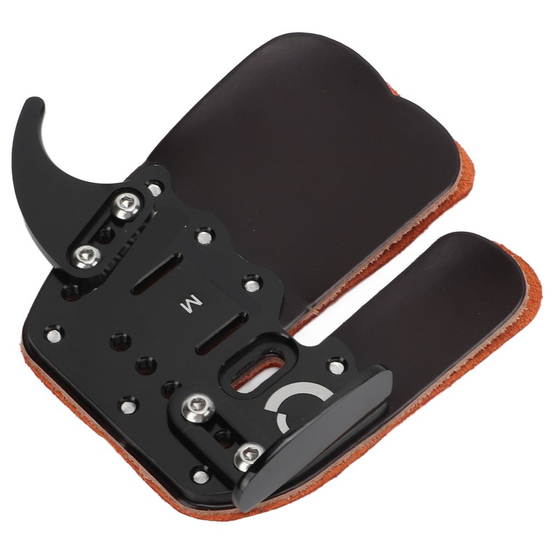 Archery Finger Guard Adjustable Finger Guard Black Protective Gear for