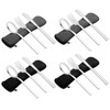 Hayixia 4 Set Stainless Steel Travel Silverware, 12 Pieces Camping