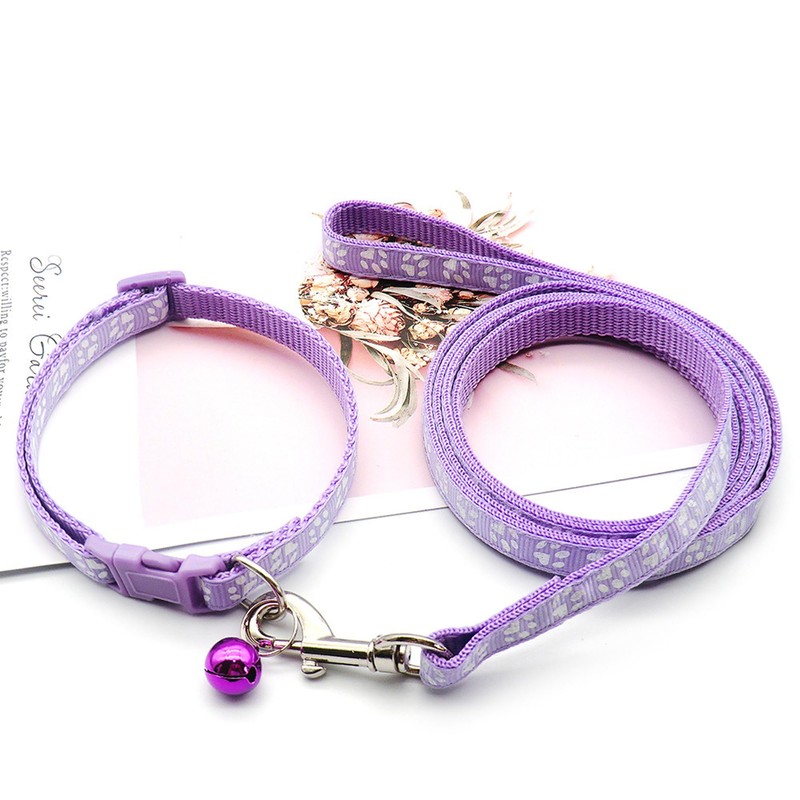 Foyscr Puppy Collar Set with Leash, Dog Collar and Leash,