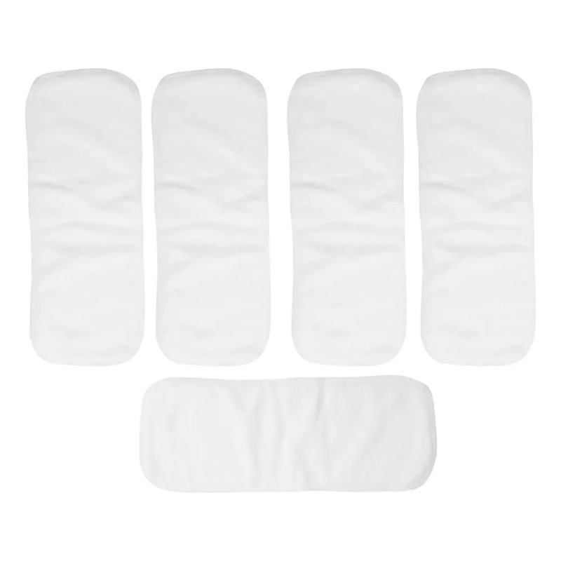 Pañales De Tela Para Bebés De 3 Capas, Reutilizables, Lavabl