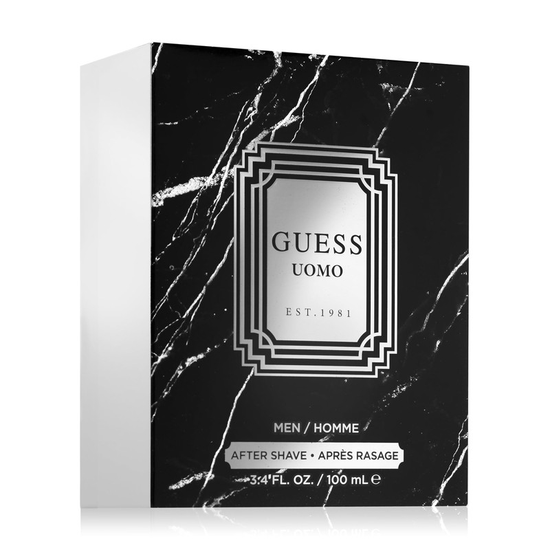 GUESS Uomo After Shave For Men, 3.4 Fl. Oz., Fresh