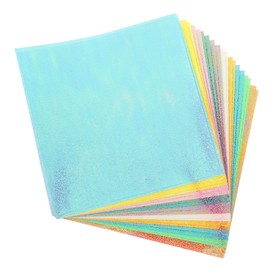 NUOBESTY 1set Glitter Handmade Origami Shimmer Origami Paper Origami Paper for Origami Paper for Cranes Japanese Origami Paper Pearlescent Origami Paper Origami Kit Paper 20sheets