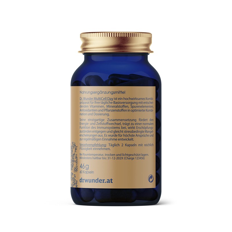 Dr. Wunder® MultiCell Day: 60 Capsules