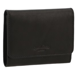 Gusti Marely Women's Leather Wallet, black, Retro