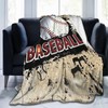 Baseball Blanket Baseball Decor Throw Blanket Baseball Team Gifts for