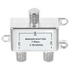 Universal 2-Port RF Coax Combiner Splitter For Cable TV ATSC
