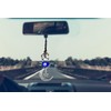 Blue Evil Eye Crystal Car Rear View Mirror Hanging Accessories